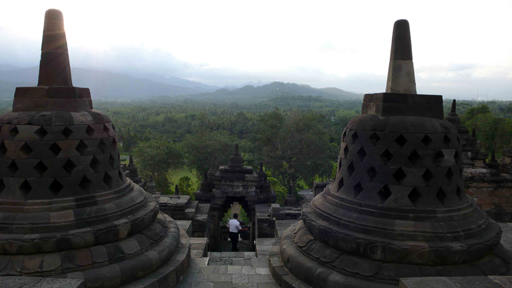 stupas Borobudur Java