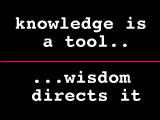 knowledge . . .