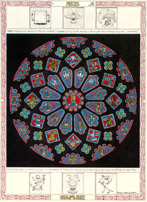 Pisces - Chartres Rose Window